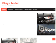 Tablet Screenshot of dizayn-reklam.com